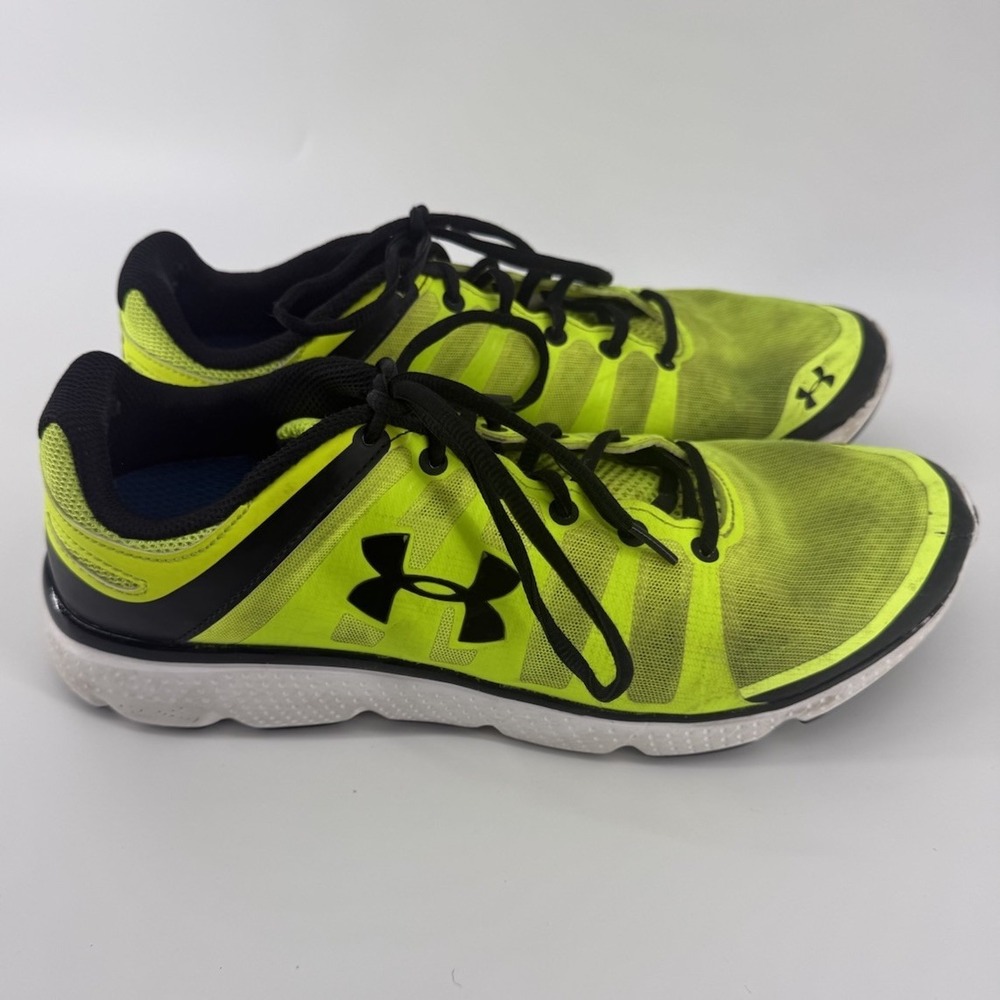 Under Armour Running Shoes Micro G Pulse II 1255147-731 Yellow Mens Size 12